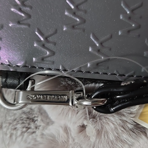 MICHAEL KORS JET SET SMALL LOGO PATENT LEATHER COIN PURSE ✨NWT✨ - Picture 5 of 9